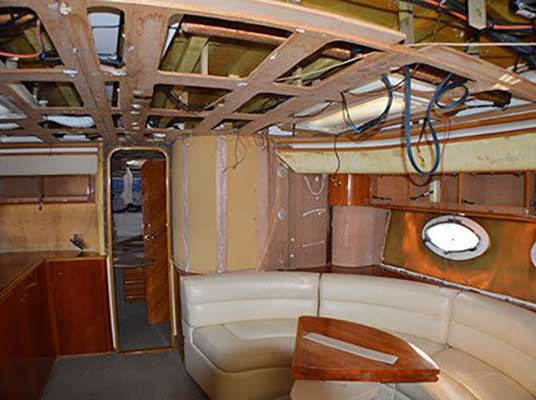 Boat interior design