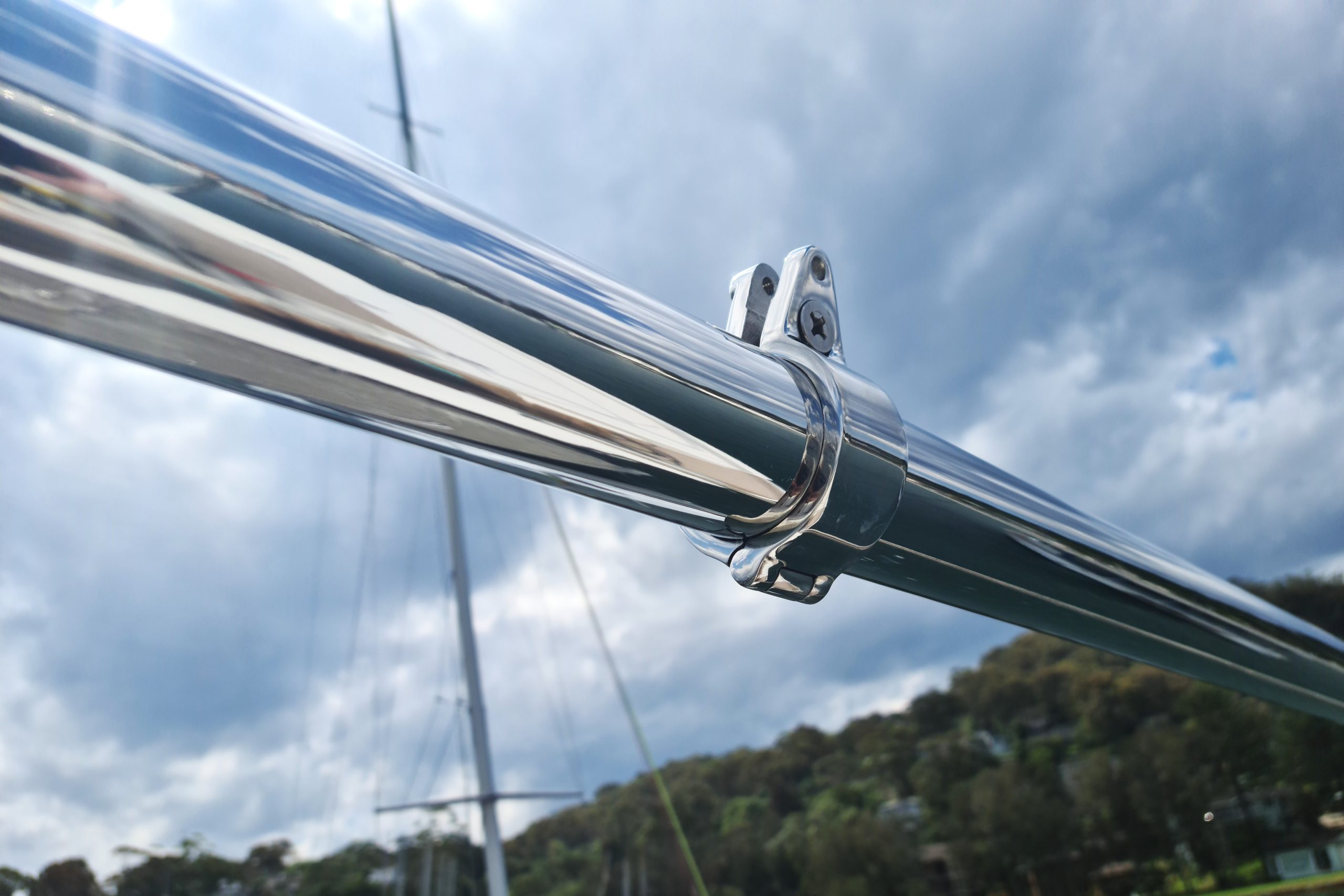 Stainless steel tubing detail